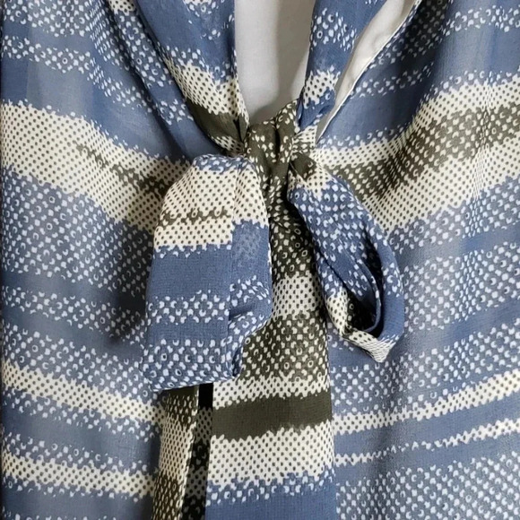 Banana Republic | Top | Size S | Blue and Taupe - Picture 5 of 5